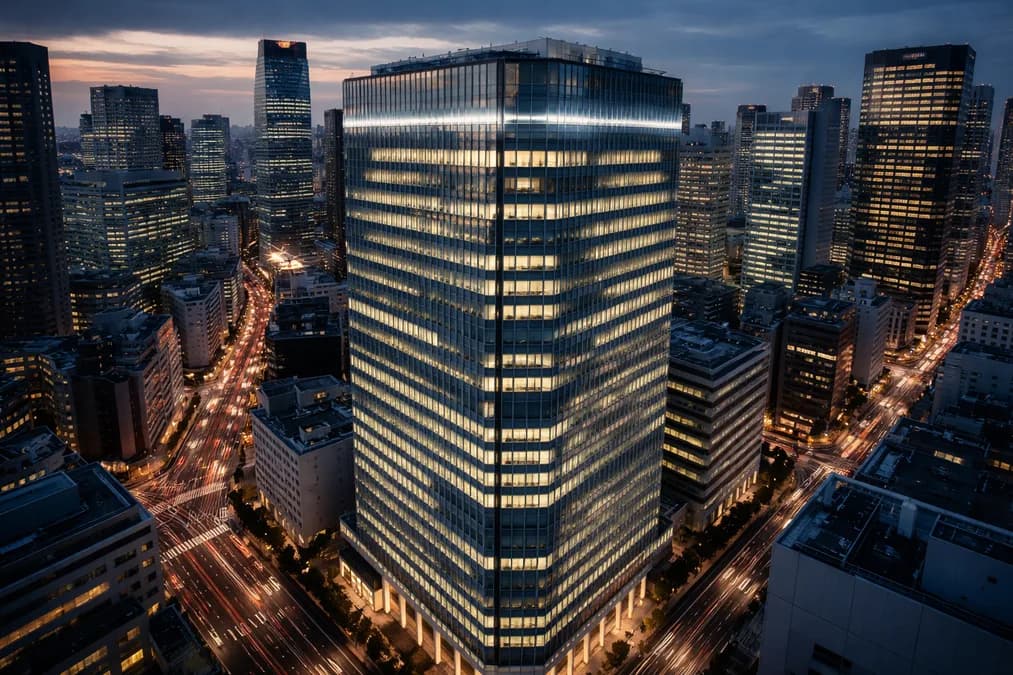 SBI Shinsei Bank building: Tiga Raksasa Jepang Bentuk JV Kripto di Tengah Regulasi Ketat