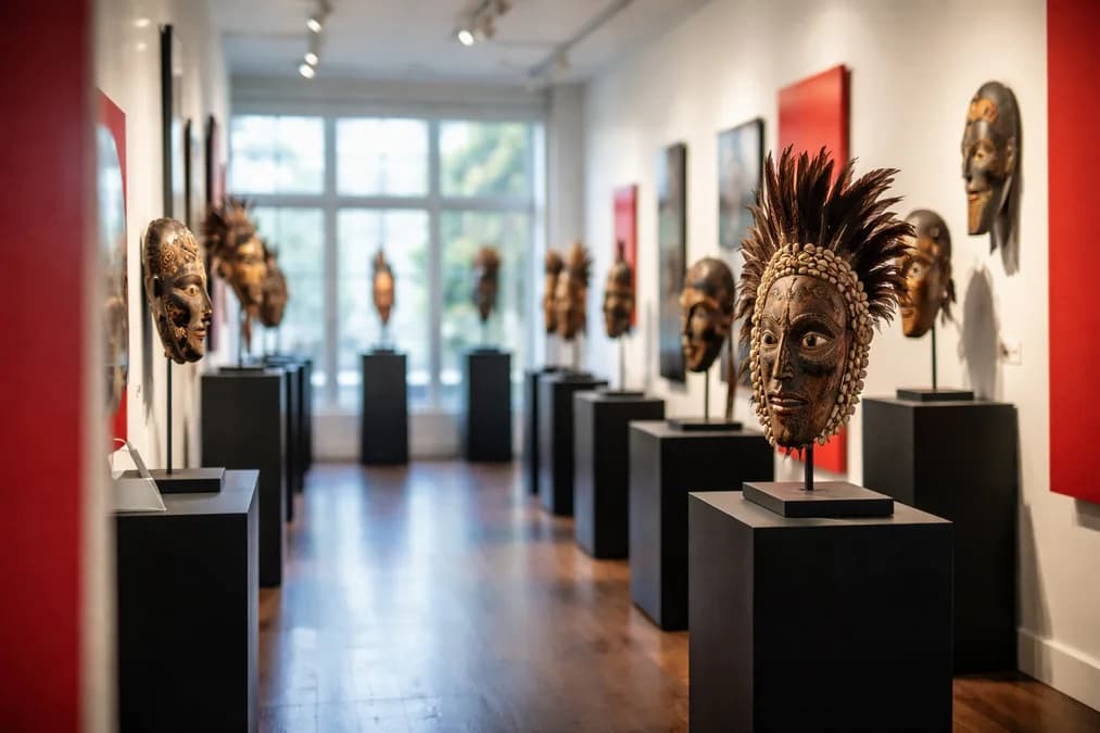 Man photographing art exhibit: Mengapa Foto dari Ponsel Bisa Lebih Tajam daripada Kamera DSLR?