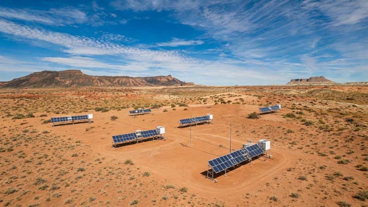 Desert landscape: Kain yang Menyedot Air dari Udara: Teknologi Baru untuk Daerah Kering