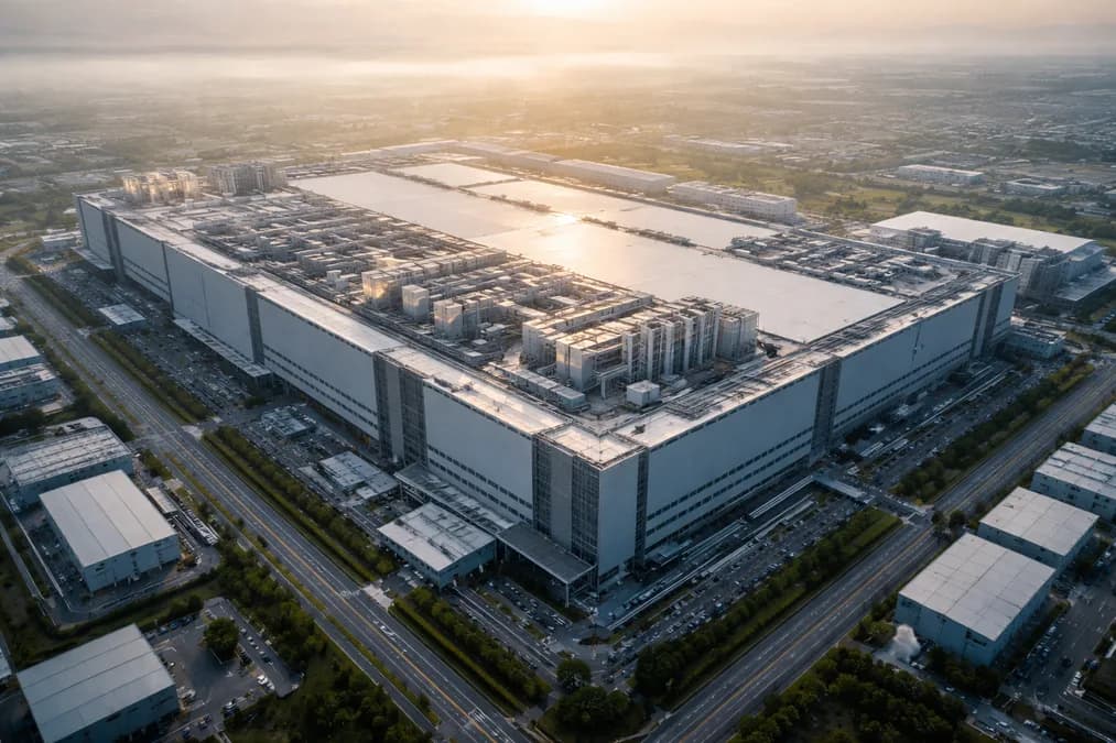 TSMC building exterior: TSMC: Krisis Talenta Lebih Mengancam daripada Kekeringan