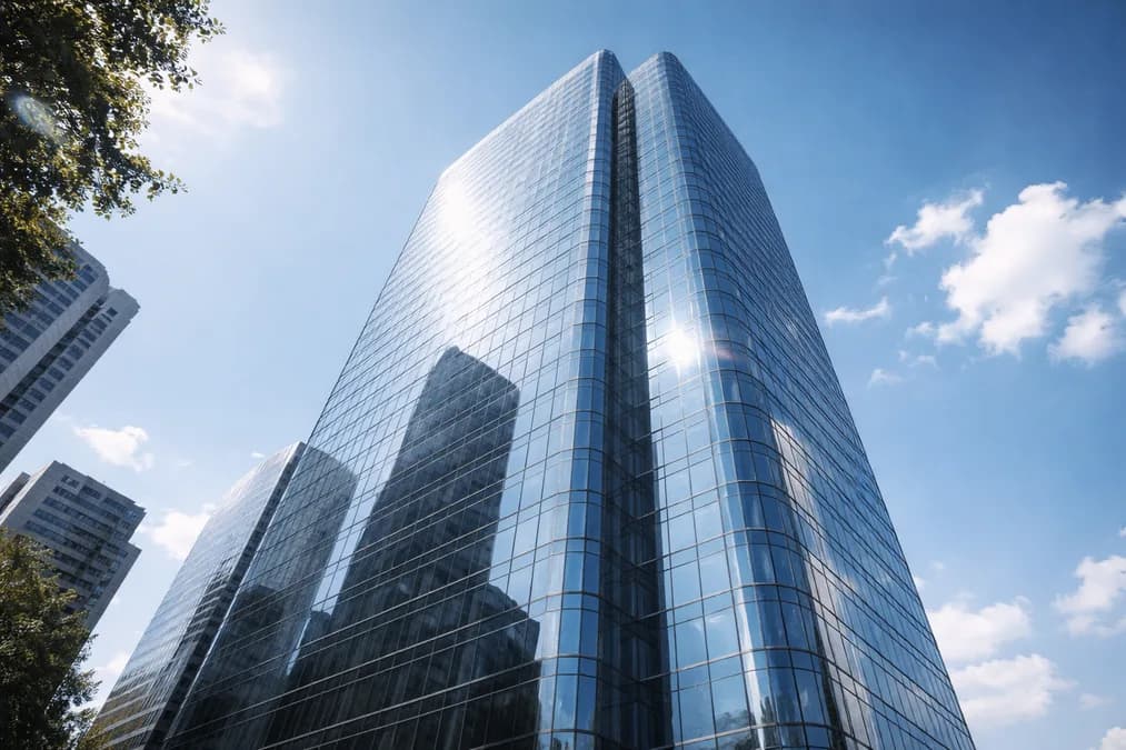 Salesforce logo on building: Hanya 6% Pekerja Singapura Pakai AI Tiap Hari — Masalahnya Bukan Teknologi