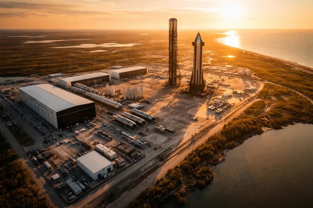 SpaceX building exterior: Cursor Dibeli SpaceX? Hoaks yang Mengungkap Kecemasan Pasar AI Lokal