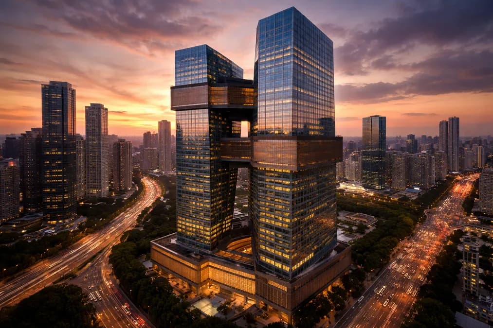 Tencent office building: Enflame Incar IPO Shanghai Rp13,6 Triliun — Tantangan bagi Chip Lokal