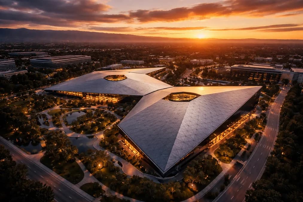 Nvidia corporate building: Google dan Nvidia Bentuk Koalisi Atasi Krisis Listrik AI